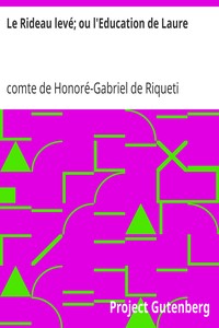 Le Rideau levé; ou l'Education de Laure