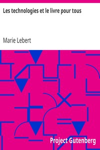 Les technologies et le livre pour tous