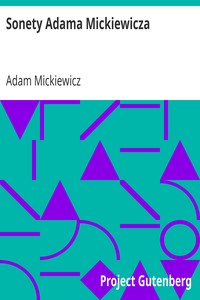 Sonety Adama Mickiewicza