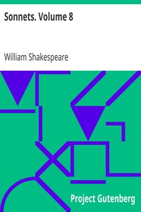Sonnets. Volume 8