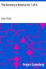 The Discovery of America Vol. 1 (of 2)