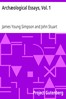 Archæological Essays, Vol. 1