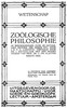 Zoölogische Philosophie
