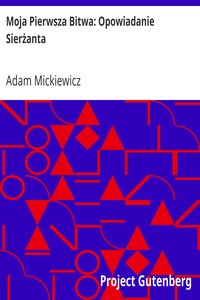 Moja Pierwsza Bitwa: Opowiadanie Sierżanta