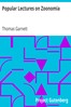 Popular Lectures on Zoonomia