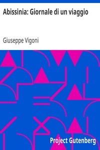Abissinia: Giornale di un viaggio
