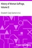 History of Woman Suffrage, Volume II