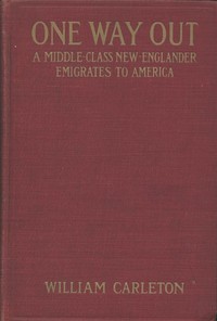 One way out :  A middle-class New-Englander emigrates to America