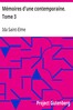 Mémoires d'une contemporaine. Tome 3