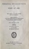 Personal Recollections of Joan of Arc — Volume 1