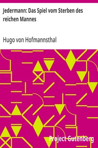 Jedermann: Das Spiel vom Sterben des reichen Mannes