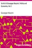 Scritti di Giuseppe Mazzini, Politica ed Economia, Vol. I