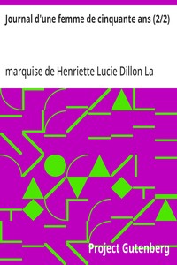 Journal d'une femme de cinquante ans (2/2)