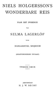Niels Holgersson's Wonderbare Reis