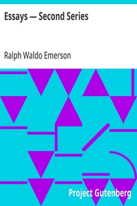 Essays — Second Series
