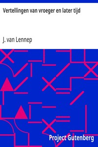 Vertellingen van vroeger en later tijd
