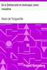 De la Démocratie en Amérique, tome troisième