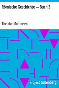 Römische Geschichte — Buch 3