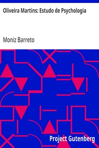 Oliveira Martins: Estudo de Psychologia