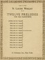 Twelve Preludes for the Pianoforte Op. 25: I. Prelude in F Major