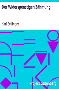 Der Widerspenstigen Zähmung