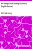 Mr. Honey's Small Banking Dictionary (English-German)