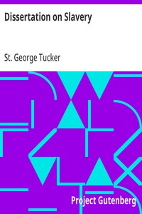 Dissertation on Slavery