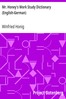 Mr. Honey's Work Study Dictionary (English-German)
