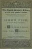 A Supplication for the Beggars