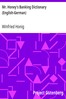 Mr. Honey's Banking Dictionary (English-German)