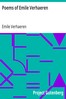Poems of Emile Verhaeren