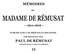 Mémoires de madame de Rémusat (2/3)