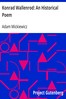 Konrad Wallenrod: An Historical Poem