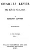 Charles Lever, His Life in His Letters, Vol. I