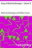 Essays of Michel de Montaigne — Volume 16