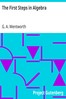 The First Steps in Algebra