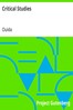 Critical Studies
