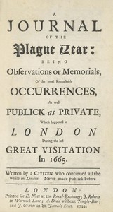 A Journal of the Plague Year
