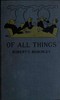 Of All Things