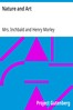 Nature and Art