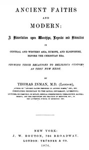 Ancient Faiths And Modern