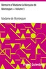 Memoirs of Madame la Marquise de Montespan — Volume 5
