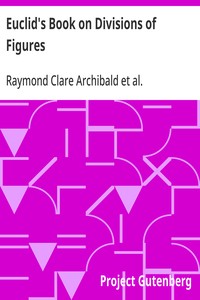 Euclid's Book on Divisions of Figures