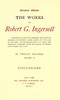 The Works of Robert G. Ingersoll, Vol. 06 (of 12)