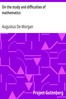 On the study and difficulties of mathematics