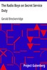 The Radio Boys on Secret Service Duty