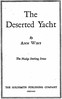 The Deserted Yacht
