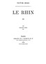 Le Rhin, Tome III