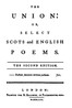 The Union: Or, Select Scots and English Poems