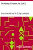 The History of Creation, Vol. 2 (of 2)
